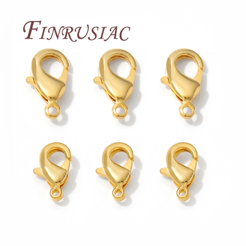 10mm 12mm 18K Gold Plated Lobs - огляд і ціна Jewelry Making Gold