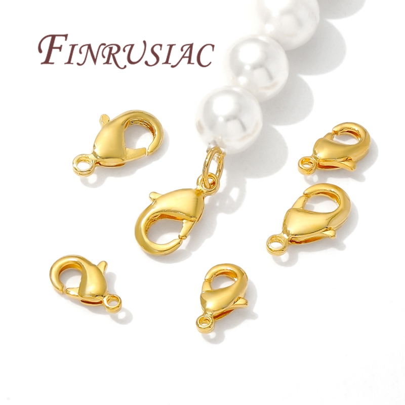 10mm 12mm 18K Gold Plated Lobs - огляд і ціна Jewelry Making Gold