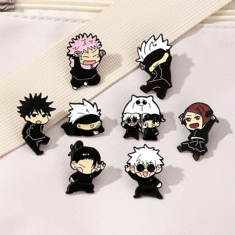 8pcs Anime Itadori Yuji Enamel - огляд і ціна Jewelry Making Kits