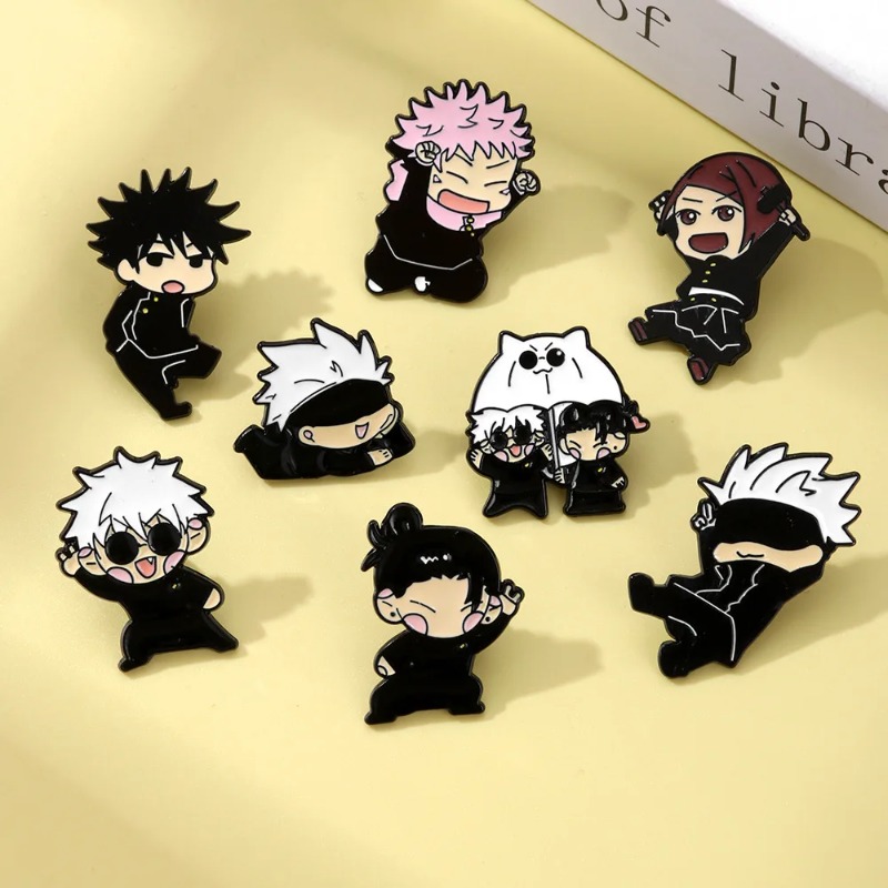 8pcs Anime Itadori Yuji Enamel - огляд і ціна Jewelry Making Kits