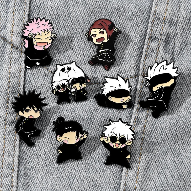 8pcs Anime Itadori Yuji Enamel - огляд і ціна Jewelry Making Kits