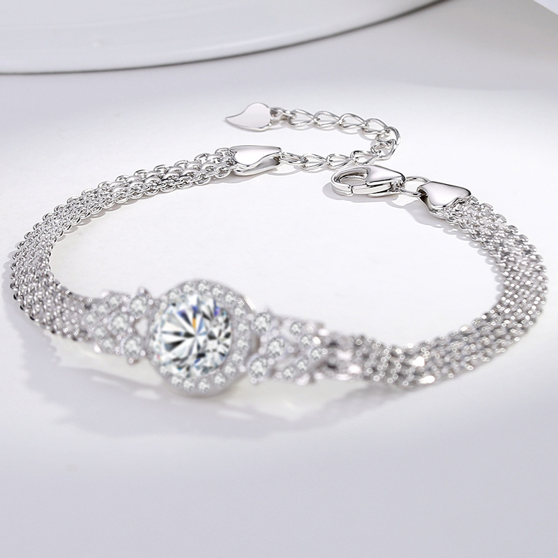New 2 Carat D Color VVS1 Moiss - огляд і ціна Lobster Clasp Silver