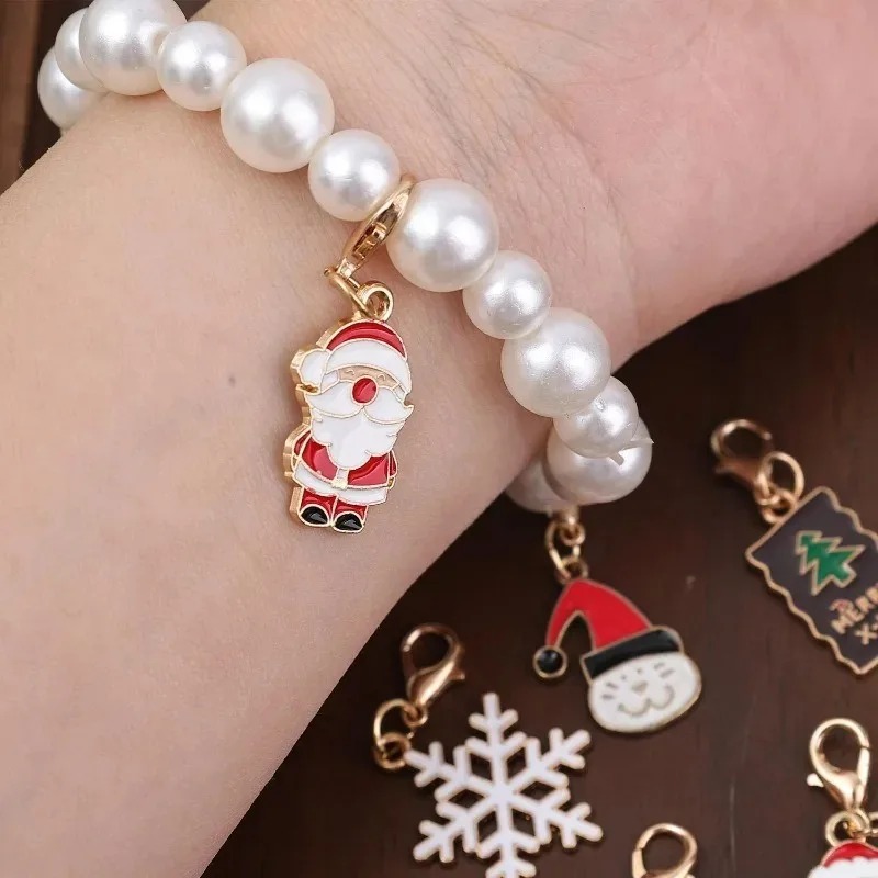 Christmas Keychains Pendants D - огляд і ціна Jewelry Making Education