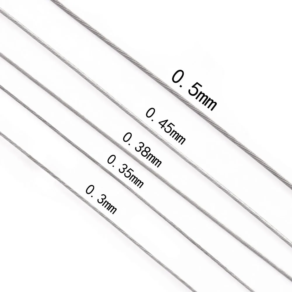 328 ft/100m 7 Strands Stainles - огляд і ціна Jewelry Making Equipment