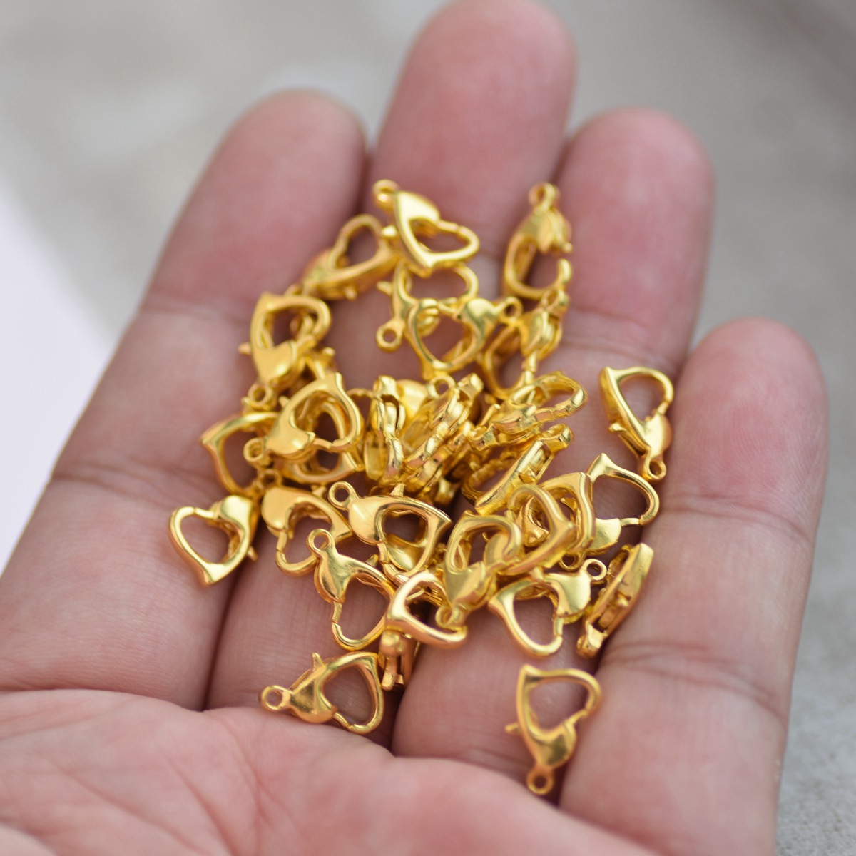 30pcs 12x8mm Gold/Silver/Bronz - огляд і ціна Lobster Clasp Silver
