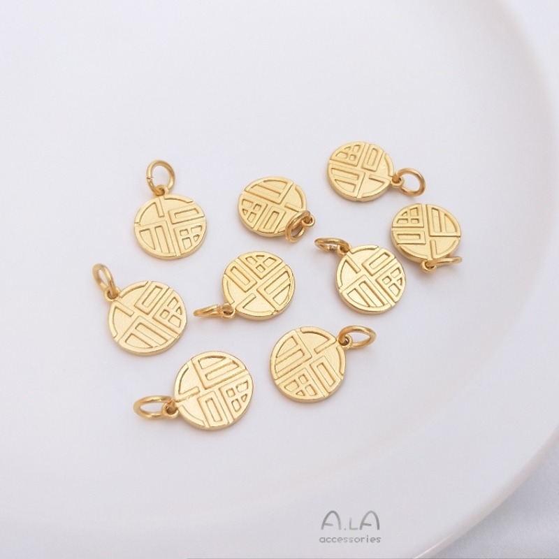 Vietnam Sand Gold Fu Character - огляд і ціна Jewelry Making Vietnam