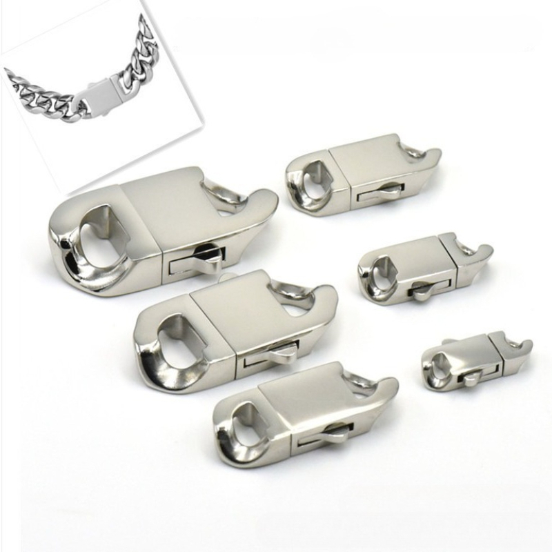 Stainless Steel Spring Clasp L - огляд і ціна Jewelry Making Chain