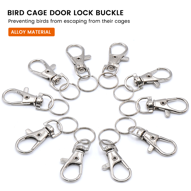 10/20pcs Silver Metal Lobster  - огляд і ціна Lobster Clasp Silver