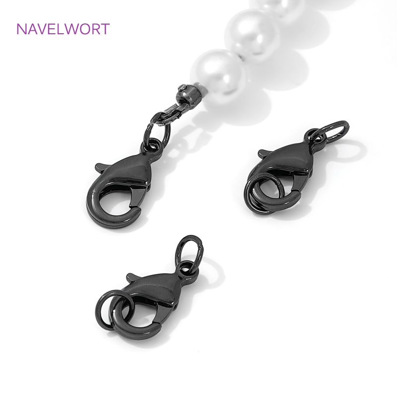 Black Color Brass Lobster Clas - огляд і ціна Jewelry Making Chain