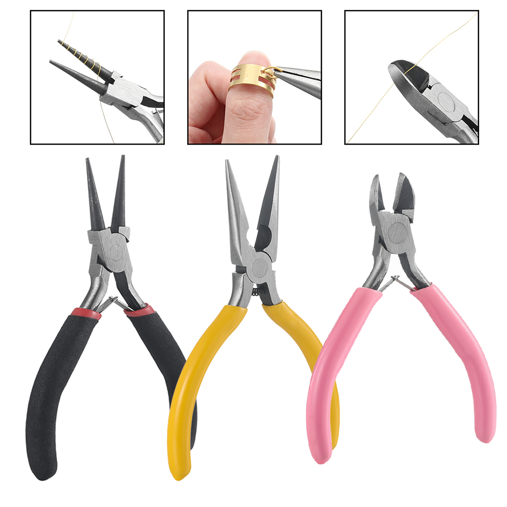 3pcs/Set 3 Styles Jewelry Plie - огляд і ціна Jewelry Making Pliers Set