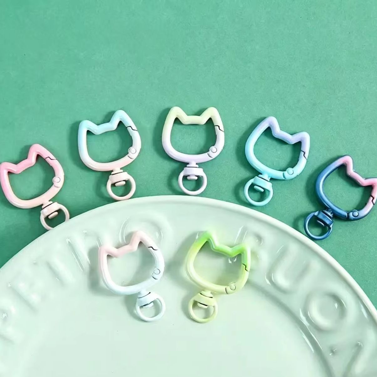 5-10PCS Gradient Cute Cat Clas - огляд і ціна Jewelry Making Chain