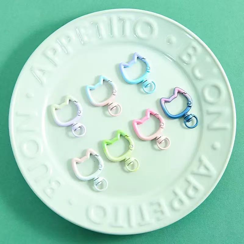 5-10PCS Gradient Cute Cat Clas - огляд і ціна Jewelry Making Chain