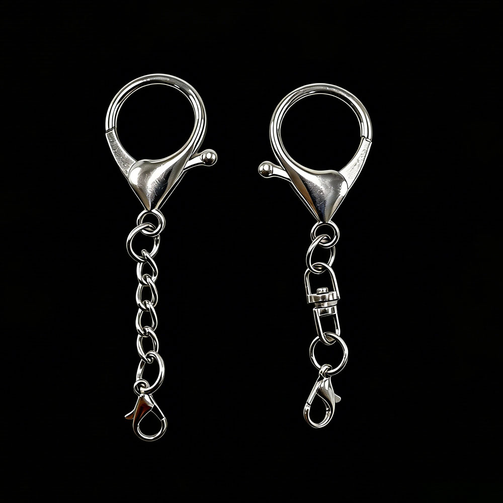 10Pcs Silver Color Large Lobst - огляд і ціна Lobster Clasp Silver